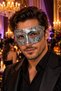 Men's Silver Venetian Ball Mask with Embossed Pattern Party Accessory Halloween Halloween