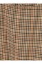 Lcw Kids Brown Plaid Girl's Dress - 5