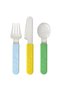 Smaska Baby Cutlery Set, Multi-Colored, 3 Pieces