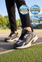Lace-Up Thick Comfortable Sole Black Unisex Walking and Sports Shoes Sneaker Terra g - 3