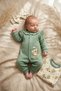 Green Koala 3-Piece Baby Romper and Beanie Set - 100% Cotton, Newborn Set 0 3-3-6 - 2