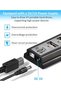 موزع USB 2.0 بـ 10 منافذ، محول تقسيم شبكة USB - 4