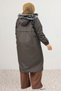 63031 Large Size Mobile Hooded Bondit Cap - Coffee - 5