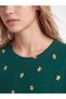 Rmz Gi̇yi̇m Farkiyla Cookie Man Printed Women's Pajama Set - 3