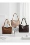 Shopper Model Taba Color Large Size Shoulder Bag - 3
