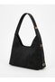 Women's Brown Suede Luxury Leather Shoulder Bag - Adjustable Lock Strap and Puppy Form - 4