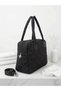 Shopper Model Black Color Large Size Shoulder Bag - 2