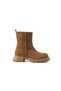 Vanessa Genuine Leather Women's Suede Side-Zip Closure Comfort Boot - 4