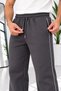 Men's Premium Quality 3-Thread Cotton Baggy Sweatpants with Ribbed Sides - 2