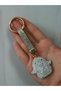 White/Silver Color Stone Figured Stylish Keychain/Charm/Car Ornament - 2
