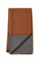Microfiber Cleaning Cloth 40X40 cm Brown Double Sided Glass Car Kitchen Wiping Cloth - 3