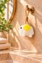 Decorative Scented Soap & Peel-Off Effect Hanging Decorative Bath Soap & Yellow Flowered Elephant Solid Soap 8X10 cm