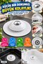 2-Piece Sink and Bathtub Stopper Strainer White Silicone Hair Catcher Kitchen/Bathroom Shower Drain Strainer Set - 6