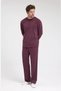 Men's Roma&Monada Oversize Oysho Fabric Suit Claret Red - 2