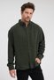 Men's Ron Velvet Shirt Khaki Green - 4