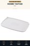 Double-Sided Cutting Board 25X37 cm with Non-Slip Grating Area and Anti-Overflow Cutting Surface White