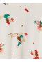 Esvab • Modern & Distinctive New Year's Themed Girls' Velvet Pajama Set - 4