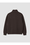 Rmz Gi̇yi̇m Farkiyla Dik Roba Collar Men's Zipper Sweatshirt - 2
