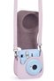 Instant mini 12 Camera Protective Case Compatible with Instax Mini 12 11,PU Leather Bag with Pocket - 4