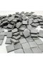 300 PCS Mini Bricks, Mini Black Wall Bricks Square Miniature Brick Scale Model Bricks, 1:16 Mini Bri - 5
