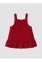 Quality Pieces from Çelebi Store Ruffle Baby Girl Velvet Dress and T-Shirt - 2