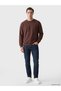Peak New Season Brown Crew Neck Men's Sweatshirt - 2