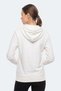 Kiron I Women's Hooded White Sweatshirt - 5