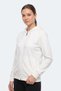 Kiron I Women's Hooded White Sweatshirt - 4
