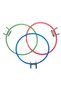 20 cm Spring-Loaded Metal Embroidery Hoop Fabric Stretching Hoop Handcrafting and Etamin Hoop Sewing Circle Spring-Loaded Hoop - 7