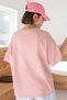 Kirby Anime Korean Salmon Oversize Salas Boyfriend Women's T-Shirt - 3