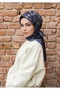 Olive Pattern Voile Soft Scarf - 2