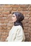 Olive Pattern Voile Soft Scarf - 2