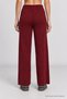 Zippered Cardigan Pants Knitwear Set Lan0077 Bordo - 6