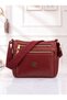 Women's 4-Compartment Zippered Daily Use Crossbody Bag (21X19X9 cm)