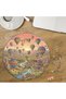 Cappadocia Sky Festival Designed Special Cut Round 272 Piece Wooden Puzzle Mpda782