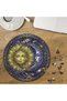 Sun and Moon Design Special Cut Round 272 Piece Wooden Puzzle Mpda593