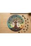 272-Piece Wooden Puzzle with Rice Terraces Design and Custom-Cut Round Pieces MPDA3156 - 3