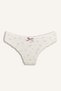 Lace and Bow Detailed Floral 2-Piece Brazilian Panties I7642Ax26Au - 2