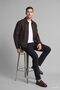 Regular Fit Shirt Collar Zippered Waterproof Coat I1212Ax26Wn - 6