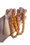 Original Oven-Fried Antique Crimped Amber 11*15 mm Prayer Beads Suitable for Daily Use - 4