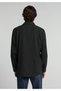 Regular Fit Shirt Neck Plain Men's Green Long Sleeve Shirt - 2