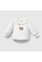 Teddy Bear Baby Girl Shirt and Salopet Set - 3