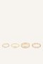 Stone Detailed Women's 5-Piece Ring I8780Axns