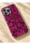 iPhone 14 Pro Max Compatible Leopard Case with Hologram Mosaic Pattern Ultra Protection - 3