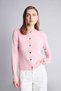 Regular Fit Crew Neck Buttoned Textured Knitwear Basic Wool Blend Cardigan H8479Ax26Wn - 4