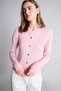 Regular Fit Crew Neck Buttoned Textured Knitwear Basic Wool Blend Cardigan H8479Ax26Wn - 3