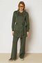 Belted Track Suit Set 47036