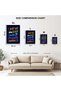 Eat Sleep Anime Repeat Gaming Metal Poster - Magnetic Wall Art Print - 7