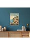 Vintage Positano Travel Metal Poster - Magnetic Wall Art Print - 6