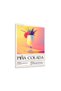 Pina Colada Cocktail Metal Poster - Magnetic Wall Art Print - 2